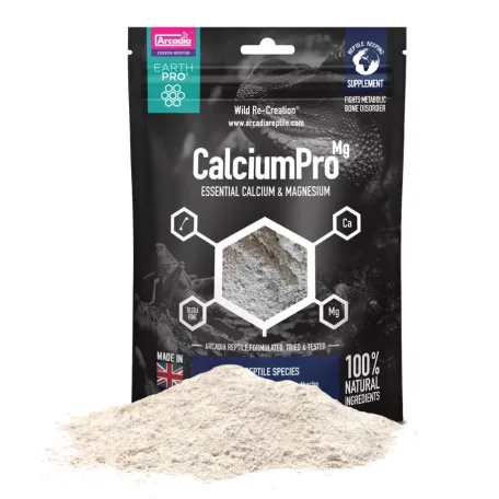 Arcadia | CalciumPro-Mg | Magnéziummal dúsított calcium hüllők részére- 450 g