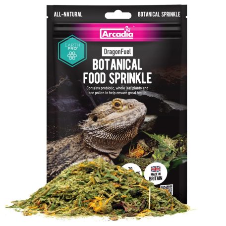 Arcadia | EarthPro DragonFuel | Szárított növénykeverék rovar-és növényevő hüllők számára – 125 g