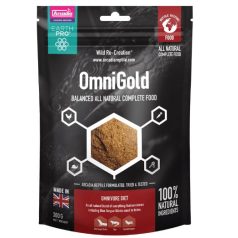   ARCADIA | EARTH PRO OMNI GOLD | Hús és mindenevő hüllő táp - 300 g