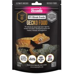   Arcadia | Earth Pro Stickyfoot Gold Ultimate Breeder | D3-vitaminnal dúsított táp gekkók számára – 80 g
