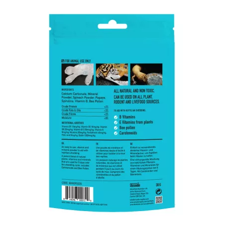 Arcadia | EarthPro ShedSupport | B-vitaminos vedléstámogató kiegészítő hüllők számára – 30 g