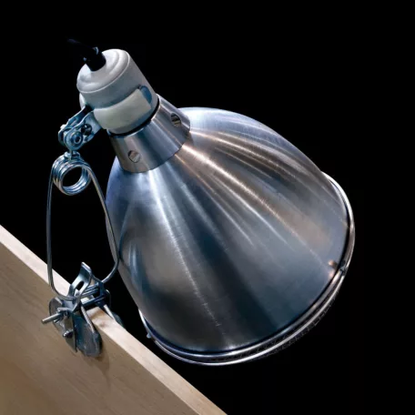 Arcadia | Reflector Clamp Lamp with Ceramic Holder | Hőálló világítótest kerámiafoglalattal hüllők terráriumába - 250 W/200 mm