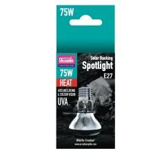   Arcadia | Solar Basking Spotlight | Intenzív UVA melegítő izzó hüllők terráriumába - 75 W