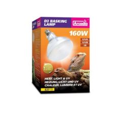   ARCADIA | 2ND GENERATION MINI D3 UV BASKING LAMP | Két Generácíós D3 UV Napozó lámpa - 160 W