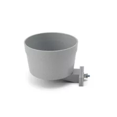   Savic Crock Giant | Itatótál (szürke) ketrecre rögzíthető - 15x15x12 cm