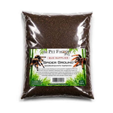 The Pet Factory Spider Ground | Speciális pókföld madárpókok számára – 2,5 kg