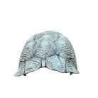 Terrarium Relic Shell Hide – Prémium műgyanta teknőspáncél barlang (16 × 24 × 7 cm)  - fehér