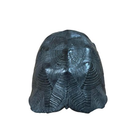 Terrarium Relic Shell Hide – Prémium műgyanta teknőspáncél barlang (16 × 24 × 7 cm)  - fekete