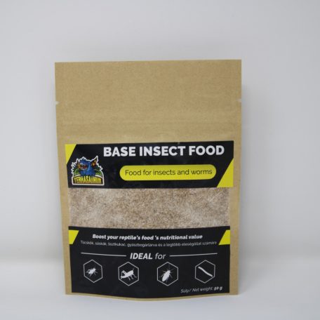 TerraSaurus Base insect food | teljes értékű rovar és lárva táp - 50 g