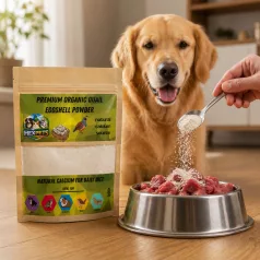  HexPets Premium Organic | Prémium termelői fürjtojáshéj por – 200 g