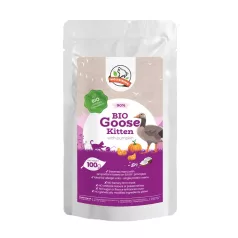   Farkaskonyha | BIO Liba – Párolt komplett menü kölyökmacskáknak 100 g