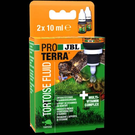 JBL PROTERRA Tortoise Fluid - folyékony multivitamin teknősök részére (2x10ml/44,8g)