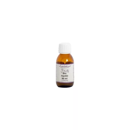 Lunderland | BIO Kendermagolaj | Hidegen sajtolt, GLA-ban gazdag étrendkiegészítő – 90 ml