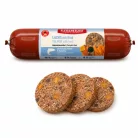 Meatlove | Lazac marhahússal | Prémium párolt menü sárgarépával, sütőtökkel és spirulinával – 400 g