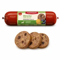   Meatlove | Szarvas marhával | Prémium párolt menü burgonyával és áfonyával – 800 g