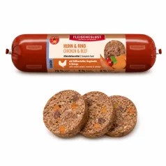   Meatlove | Senior Csirke és marha | Prémium párolt menü édesburgonyával, csipkebogyóval és ginkgoval – 800 g
