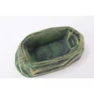 Kerámia itatótál hosszúkás - magas 