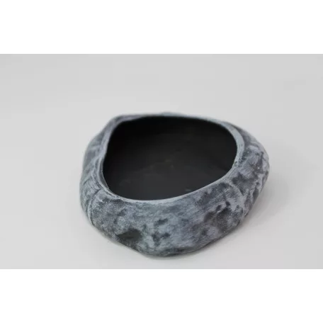 Kerámia itató tál peremes