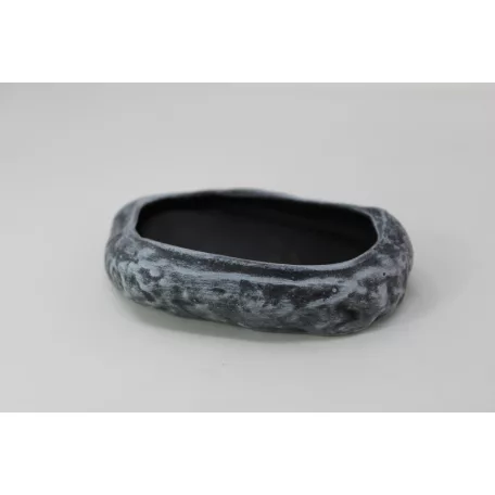 Kerámia itató tál peremes