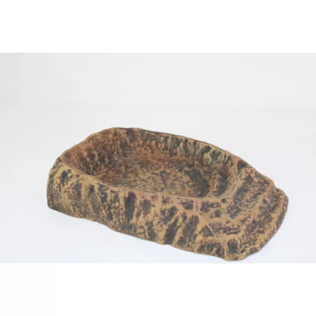 Kerámia itatótál hosszúkás - lépcsős - M