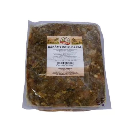 Farkaskonyha | Bárány Zöld Pacal | Enzimekben gazdag hipoallergén kiegészítő eledel – 500 g