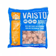   Mush | Vaisto Adult Blue | Komplett BARF menü (Marha, Pulyka, Lazac) – 3 kg