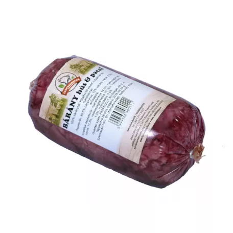 Farkaskonyha | Bárány Hús & Pacal | Darált hipoallergén izomhús emésztést segítő pacallal – 500 g