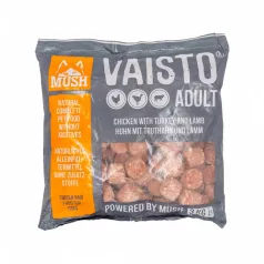   Mush | Vaisto Adult Grey | Komplett BARF menü (Pulyka, Csirke, Bárány) – 3 kg