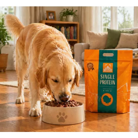 Mush | Single Protein Turkey | Komplett egyfehérjés pulyka BARF menü – 2 kg
