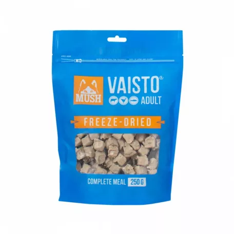 Mush | Vaisto Blue Freeze-Dried | Fagyasztva szárított komplett BARF menü (Marha, Pulyka, Lazac) – 250 g