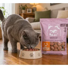   Mush | Vaisto Cat Pink | Komplett BARF menü cicáknak (Csirke, Sertés) – 800 g