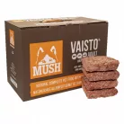 Mush | Vaisto Adult Brown | Komplett szárnyasmentes BARF menü (Marha, Bárány, Lazac) – 10 kg