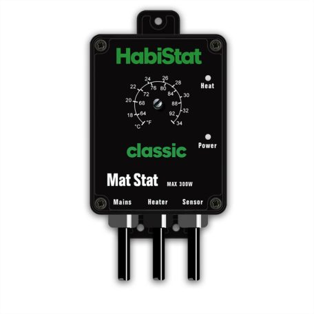 HabiStat | Mat Stat Black | Analóg hőszabályzó hüllő terráriumokhoz - 300 W