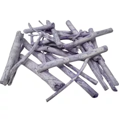   Frosty Twigs | Zúzmarás hatású dekorációs ágacskák terráriumba (Lilás-fehér) 4-9 cm - 25 db