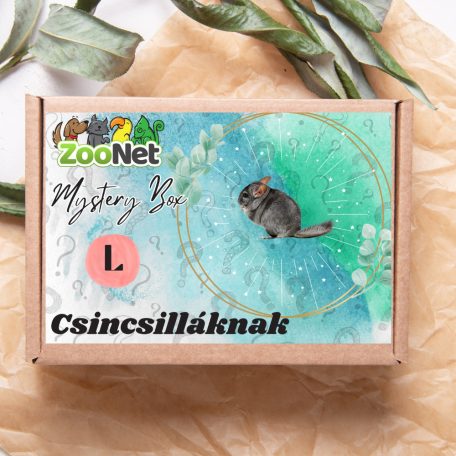 Mystery Box ajándékdoboz Csincsilláknak– L
