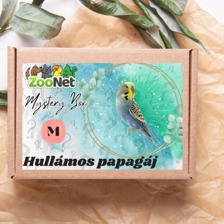 Mystery Box ajándékdoboz Hullámos papagájoknak – M
