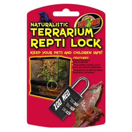 Zoo Med |Terrarium Repti Lock - terráriumi zár számos