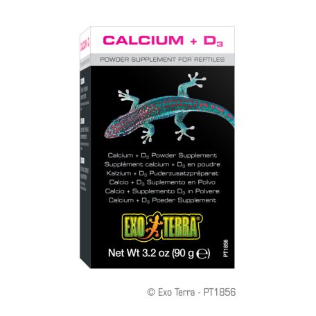 ExoTerra Calcium + D3 Vitamin - 90 g