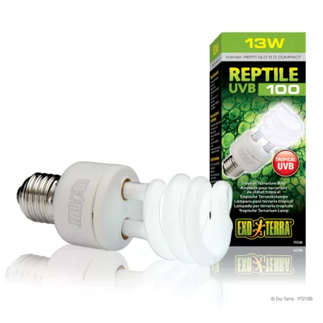 ExoTerra Reptile UVB 100 | 6% (5.0) UVB izzó - 13 W