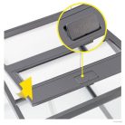 Exo Terra Tree Frog Terrarium | Terrárium kétéltűek számára - 45 x 45 x 60 cm