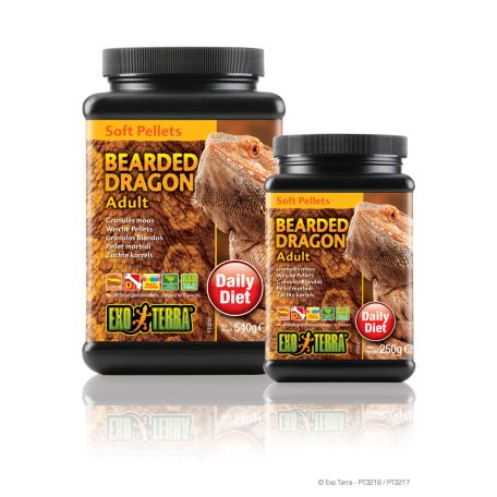 ExoTerra Bearded Dragon Adult Food | Szakállas agáma táp felnőtt állatoknak - 250 g