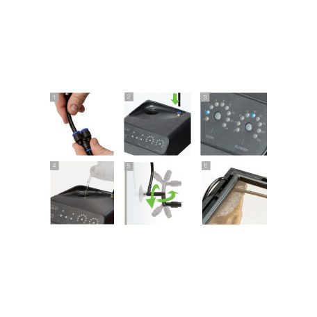 Exo Terra Monsoon Multi II | Programozható esőztető - párásító