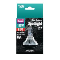   Arcadia | Solar Basking Spotlight | Intenzív UVA melegítő izzó hüllők terráriumába - 150 W